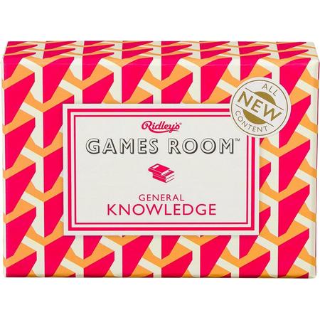 Ridleys Games Gezelschapsspel Games Room: Knowledge 140-delig
